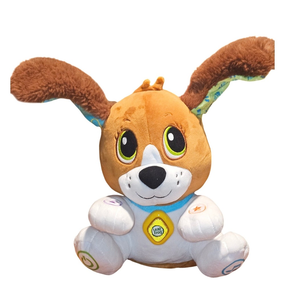 LeapFrog Speak & Learn Puppy Bailey Interactive Plush‎ Toy Brown Tan 80-610100